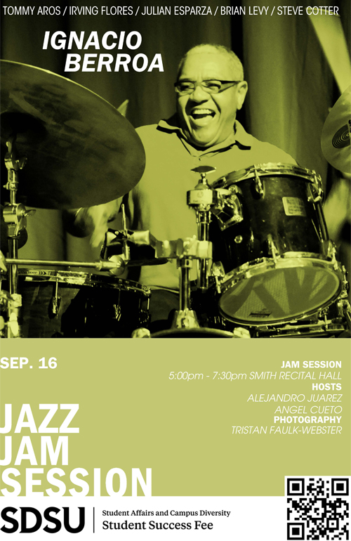 Jazz Jam Session with Drums Ignacio Berroa