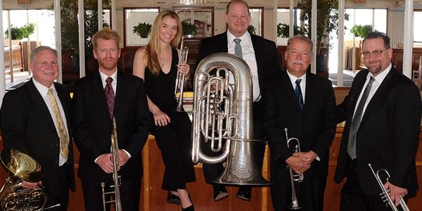 Members of the performing ensemble, Westwind Brass